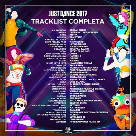 Just Dance 2 is a dance game developed and published by Ubisoft. . Just dance 2017 song list